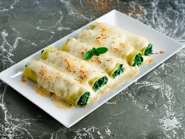 Canelons d'espinacs