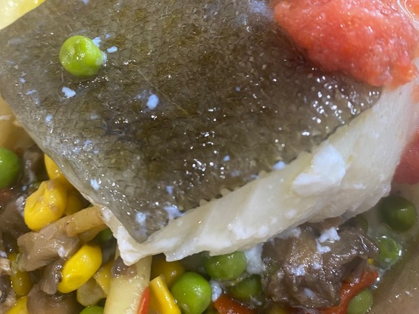 Bacallà confitat a baixa temperatura