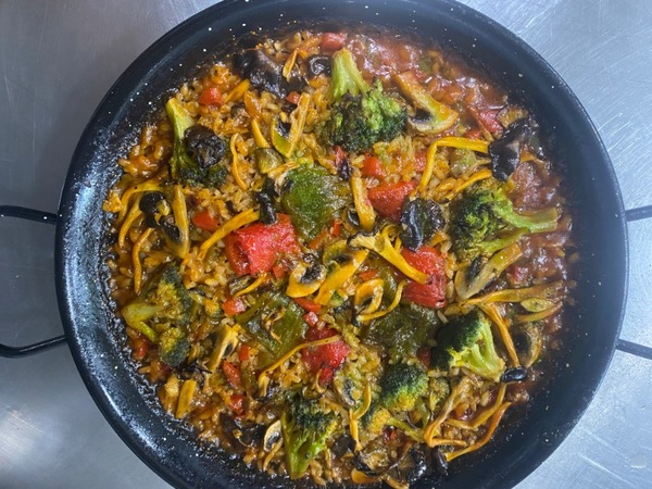 Paella vegeteriana
