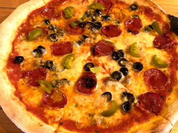 Pizza il capo on fire