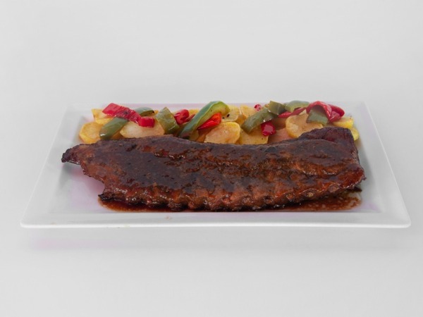 Costillar bbq