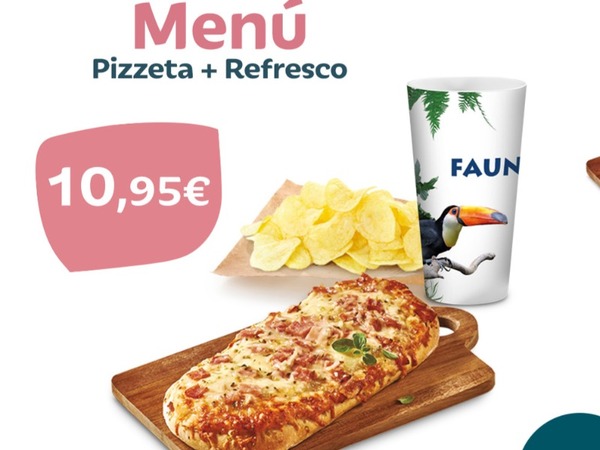 Menú Pizzeta