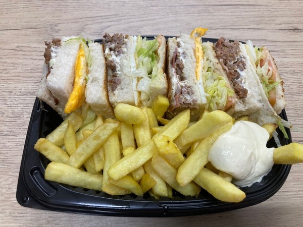 Sándwich súper cangrejo 