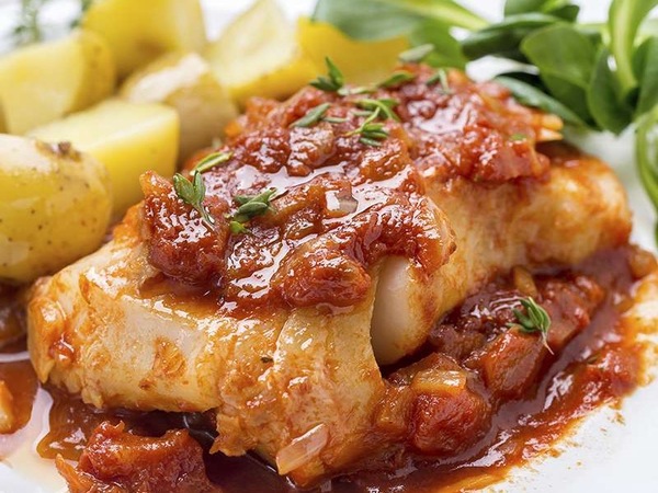 Bacalao a la bilbaína 