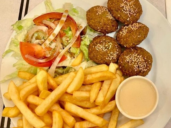 PLATO DE SHAWARMA VEGANO O VEGETARIANO