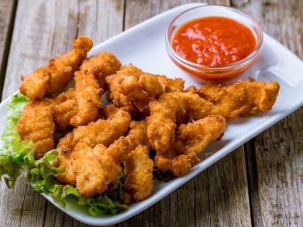 Tiras de pollo 
