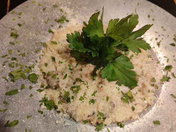 RISOTTO HAI PORCINI CON TRUFA