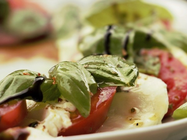 Ensalada de tomate y mozzarella