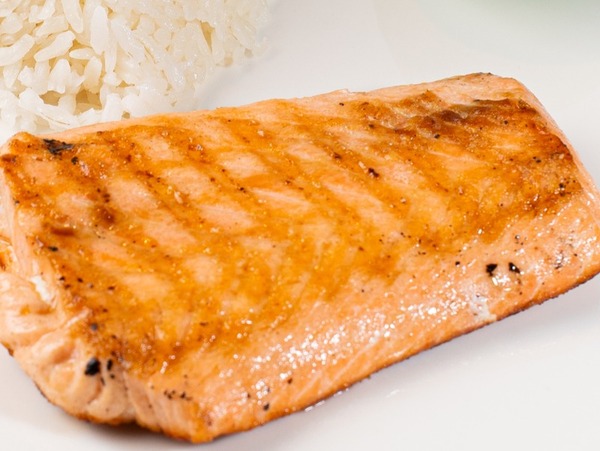 Salmón a la plancha