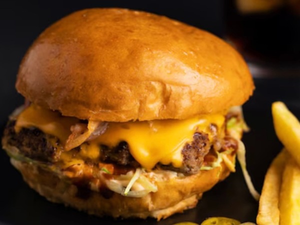 Hamburguesa de pollo crujiente 