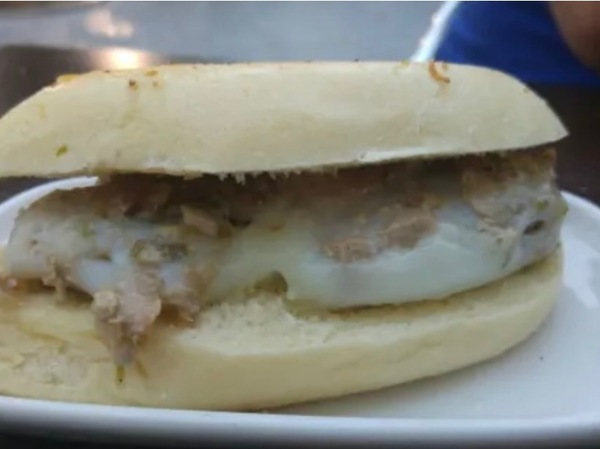 Melva pimiento asados y mayonesa