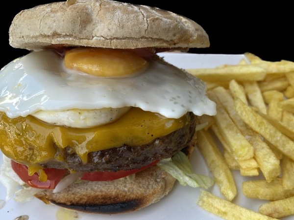 Hamburguesa de buey 