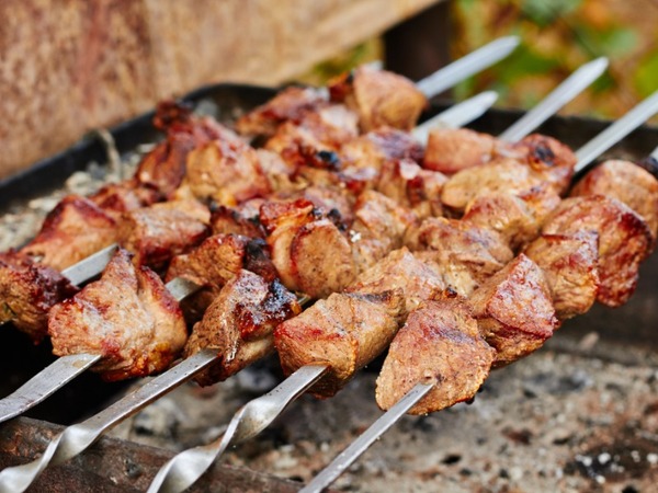 Pork brochette