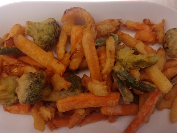 Tempura de verduras