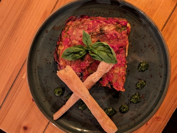 Parmigiana de berenjena