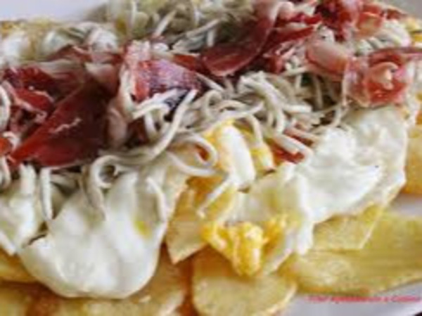 Broken eggs from the house