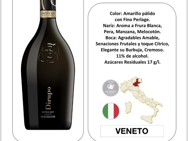 ANDREOLA PROSECCO SUPERIORE “DIRUPO” EXTRA DRY