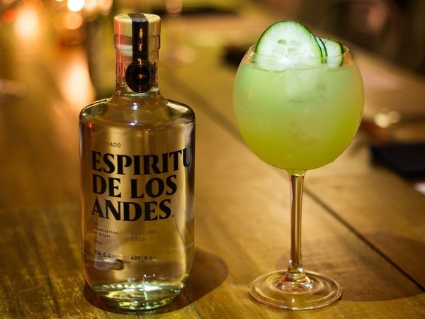 Pisco Espíritu de Los Andes 40º