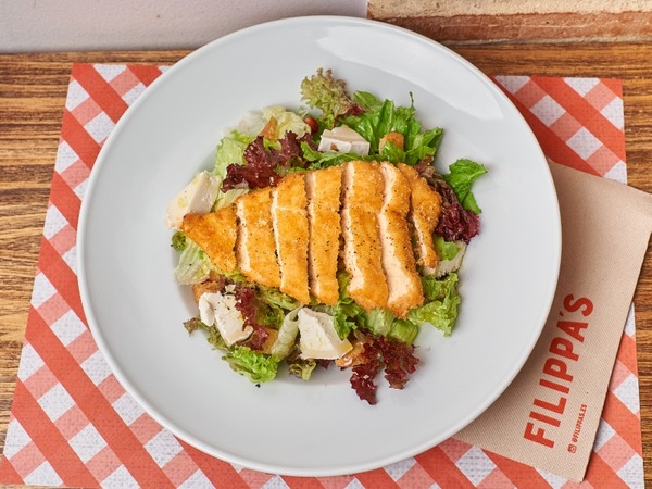 GOAT CHEESE AND CRISPY CHICKEN 