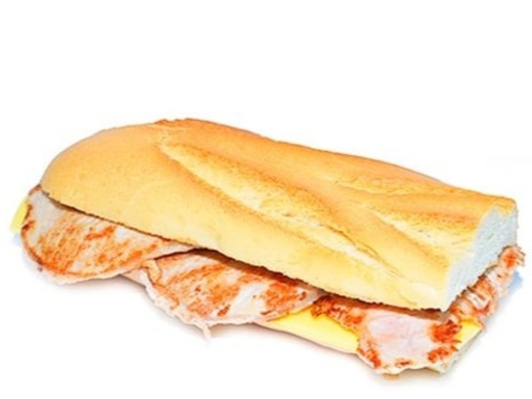 Bocadillo de lomo plancha