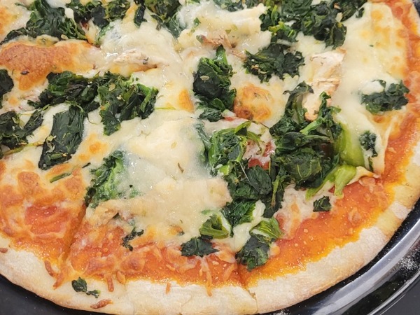 PIZZA ESPINACAS