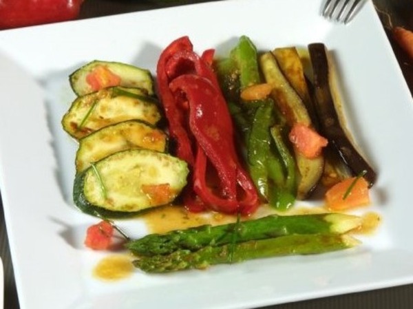 VERDURAS A LA PLANCHA