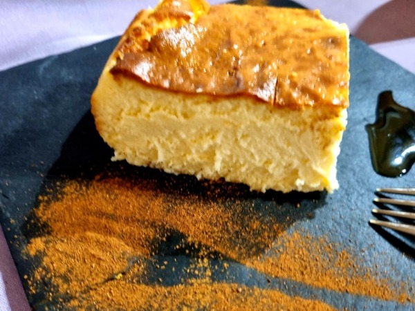 TARTA DE QUESO HORNEADA