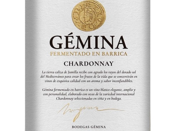 GEMINA CHARDONNAY BARRICA 