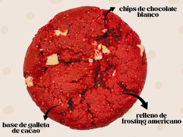 Galleta Red velvet 