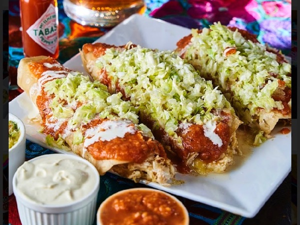 Enchiladas de Pollo