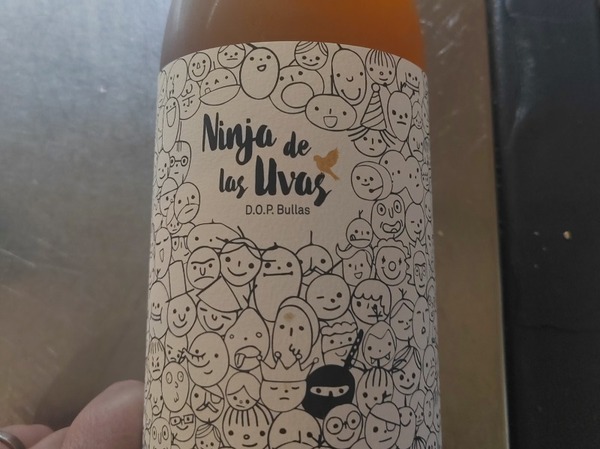 La Ninja de las Uvas 22 orange