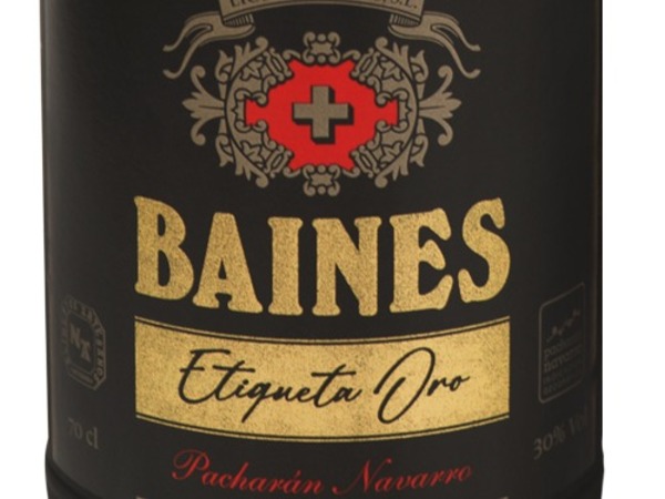 PACHARAN BAINES ETIQUETA ORO