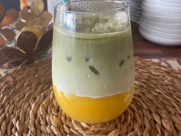 Frozen Passion fruit  Matcha