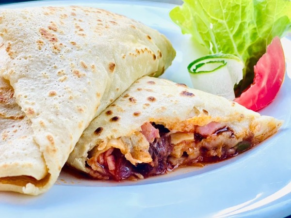 Crepe con Ropa Vieja