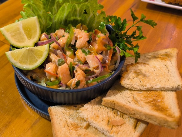 CEBICHE DE SALMÓN