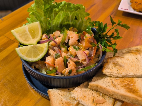 CEBICHE DE SALMÓN