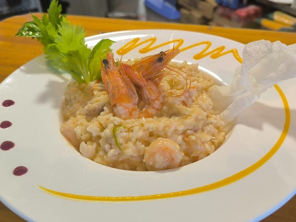RISOTTO DE CAMARONES