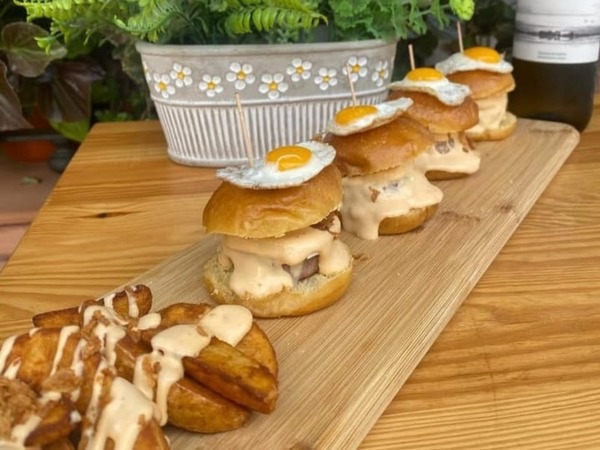 Mini hamburguesas de ternera 