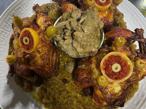 Plato de Pollos (fiestas)