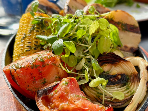 Verduras a las brasas