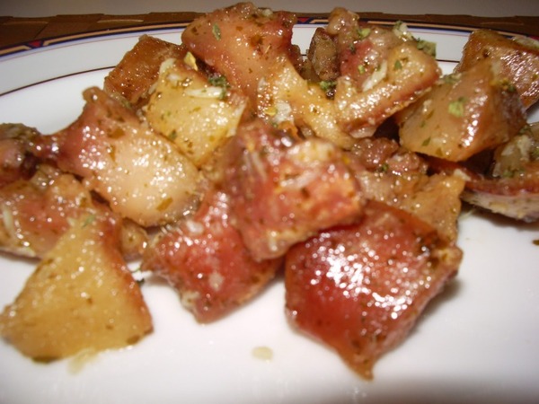 MORRO CON SALSA DE AJO Y PEREJIL