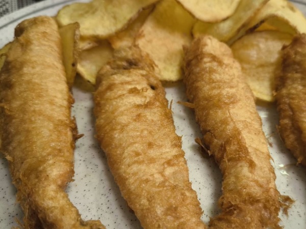 Gallo a la plancha, rebozado o frito