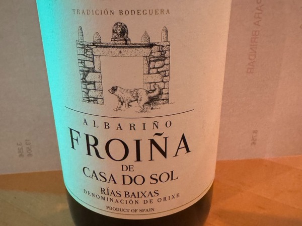 FROIÑA casa do sol albariño