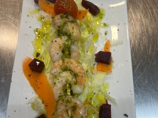 Brocheta de Langostinos