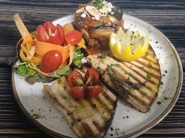 Pez espada a la plancha