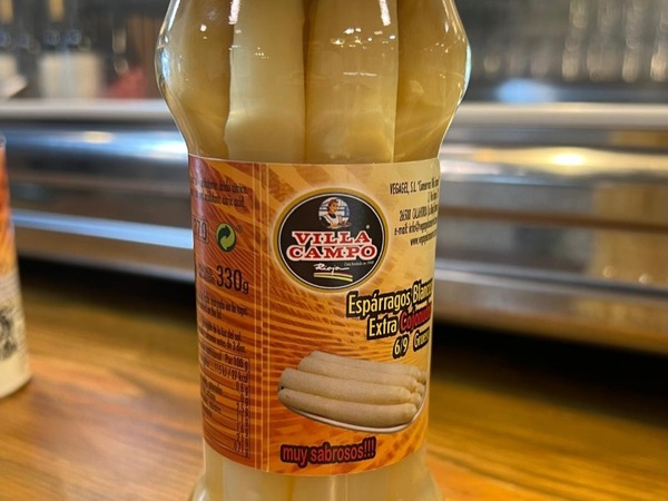 ESPARRAGOS BLANCOS EXTRA COJONUDOS