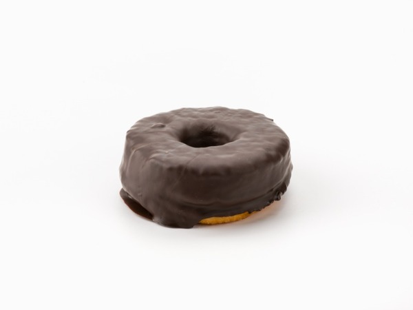 Donut chocolate negro