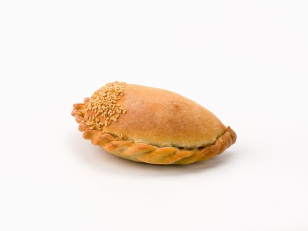 Empanada de espinacas y queso de cabra