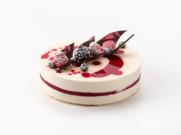 Mousse de yogur y frambuesa
