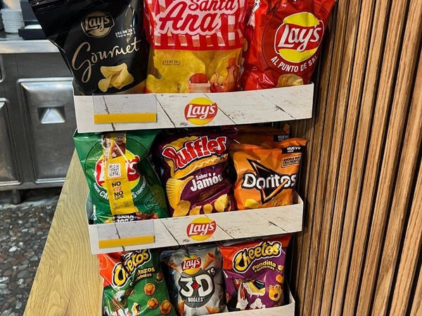 Patatas fritas en bolsa varios sabores